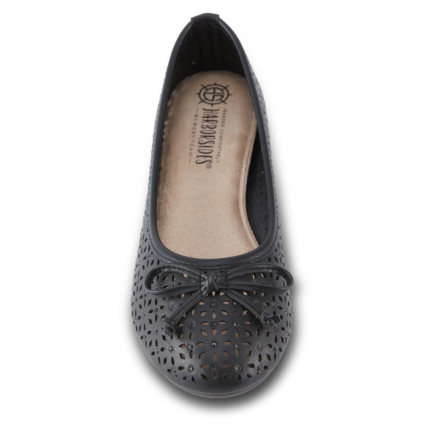 Round Toe Cutout Ballet Flat (Aryth)