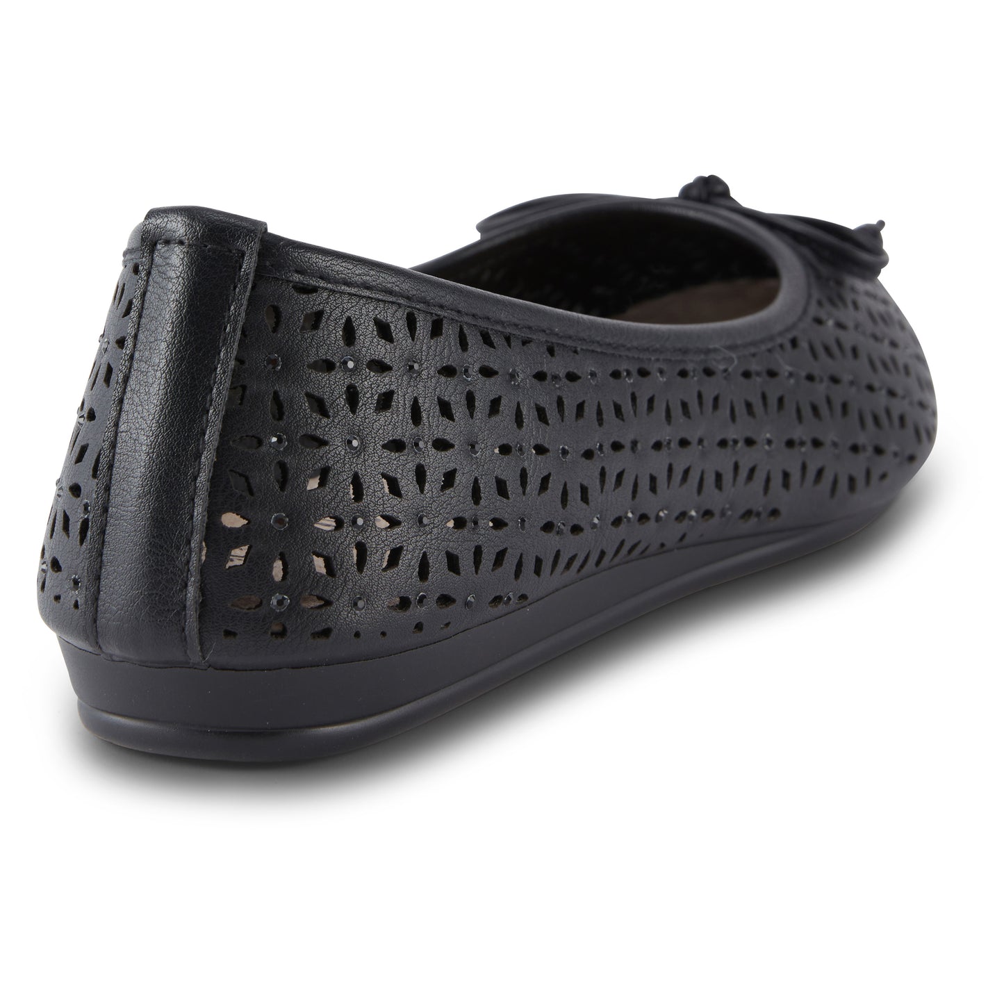 Round Toe Cutout Ballet Flat (Aryth)