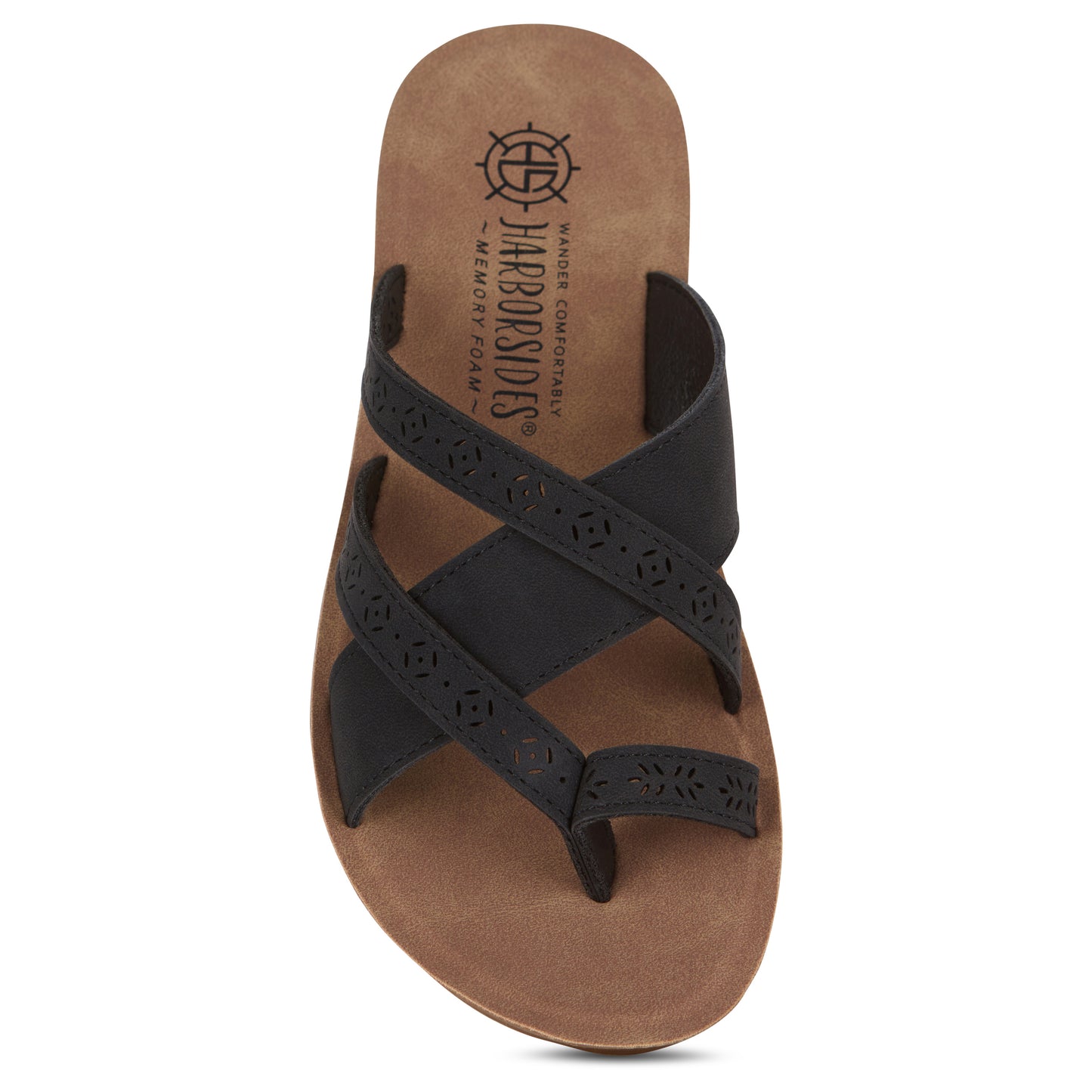 Open Toe Multi Strap Cut Out Detail Wedge (Kindra)