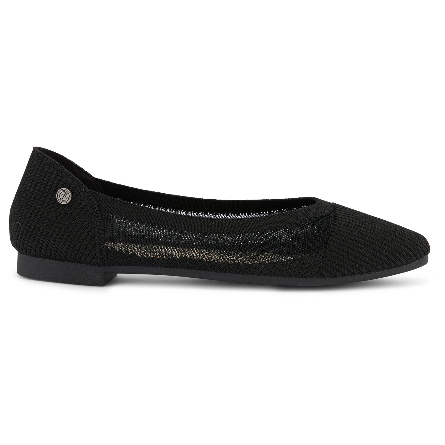 Mesh Almond Toe Ballet Flat (Lotten)
