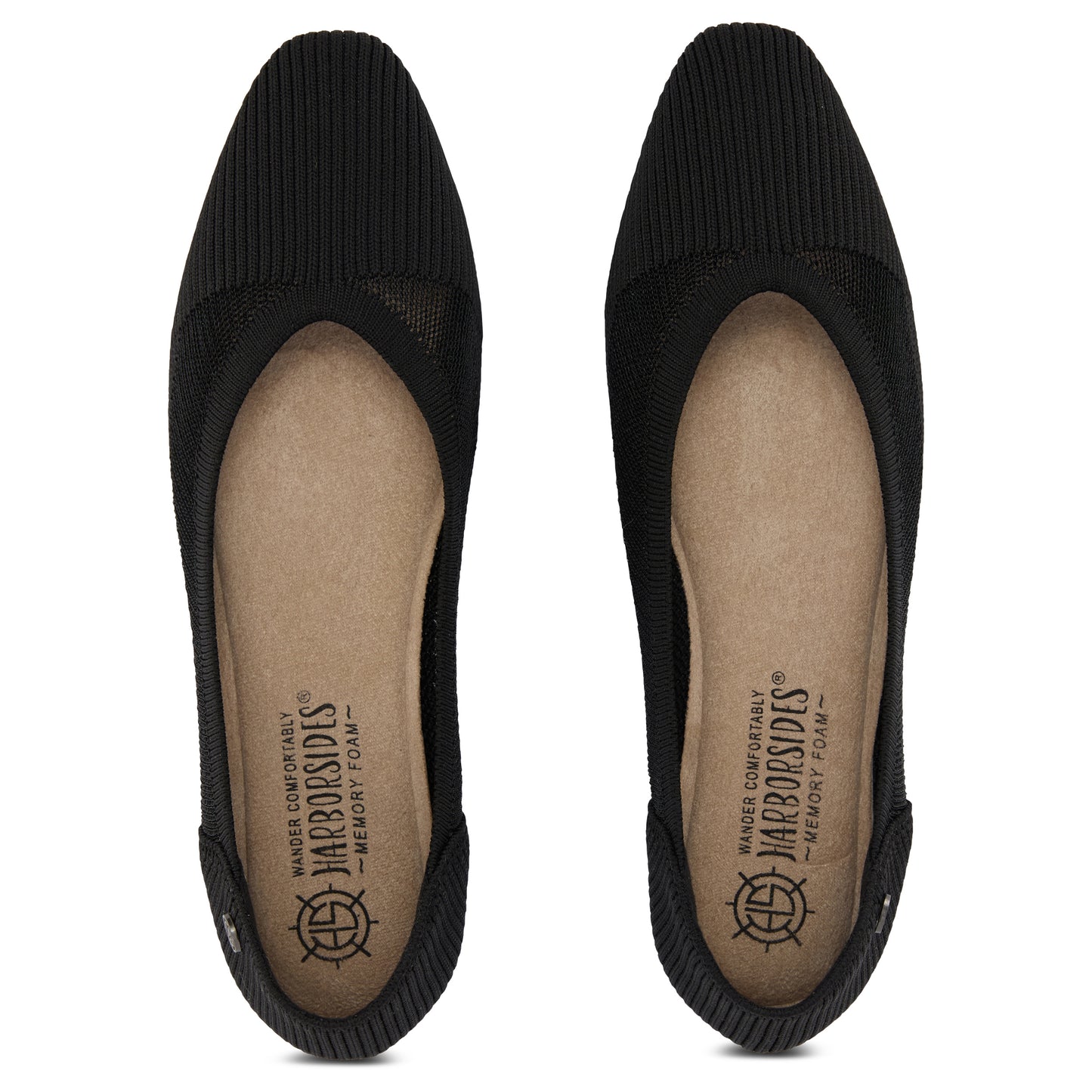 Mesh Almond Toe Ballet Flat (Lotten)