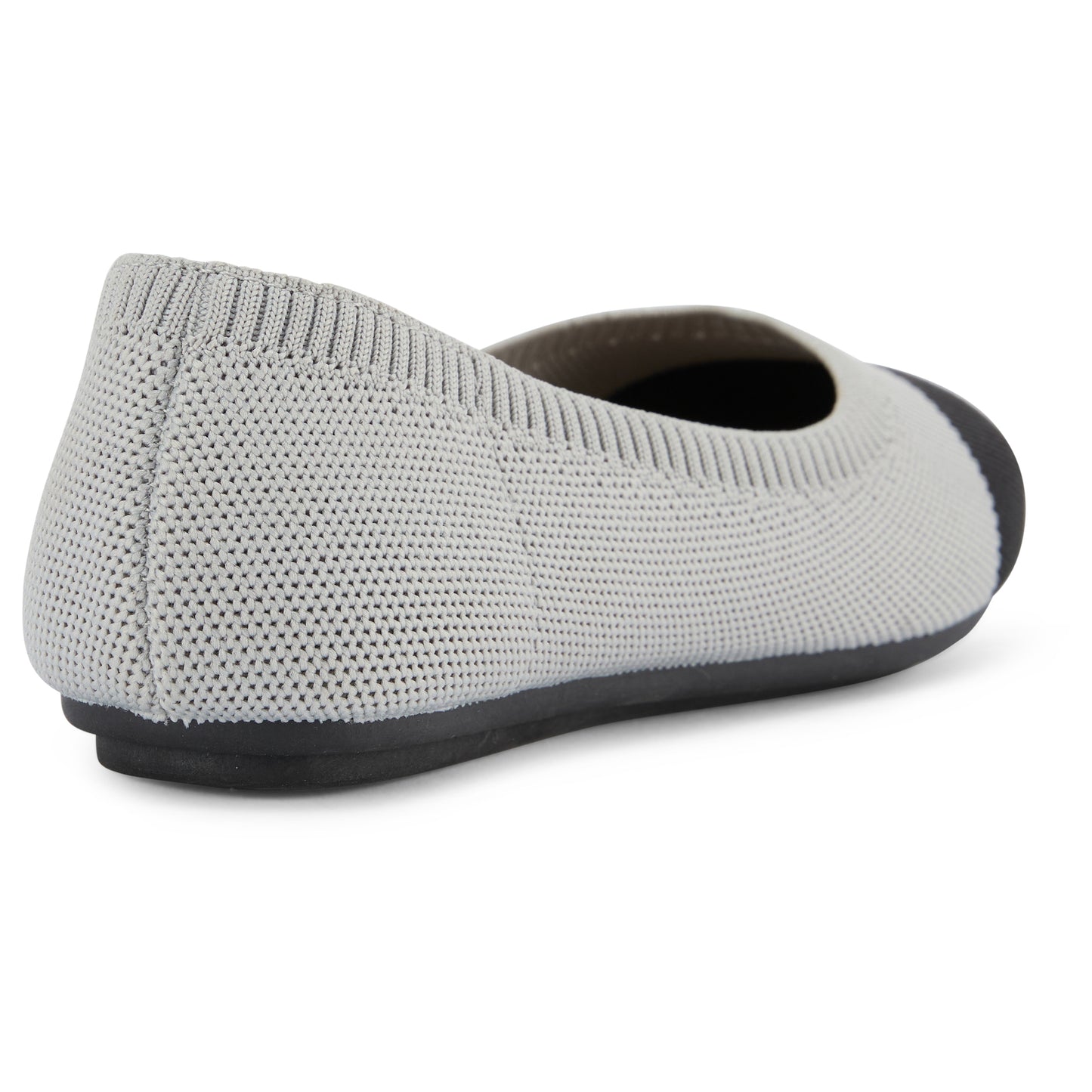 Colorblock Knit Ballet Flat (Nackle)