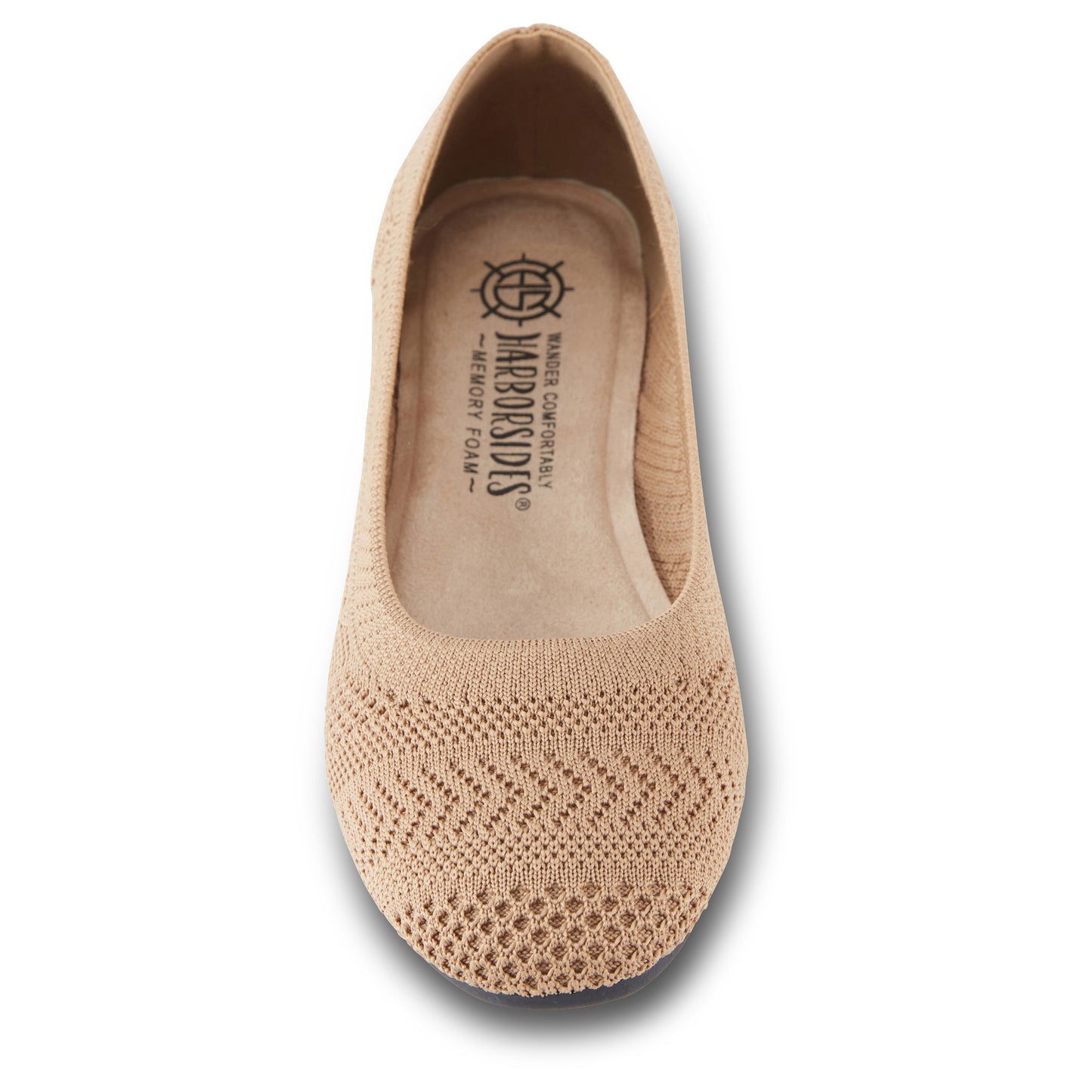 Round Toe Knit Flats (Nephis)