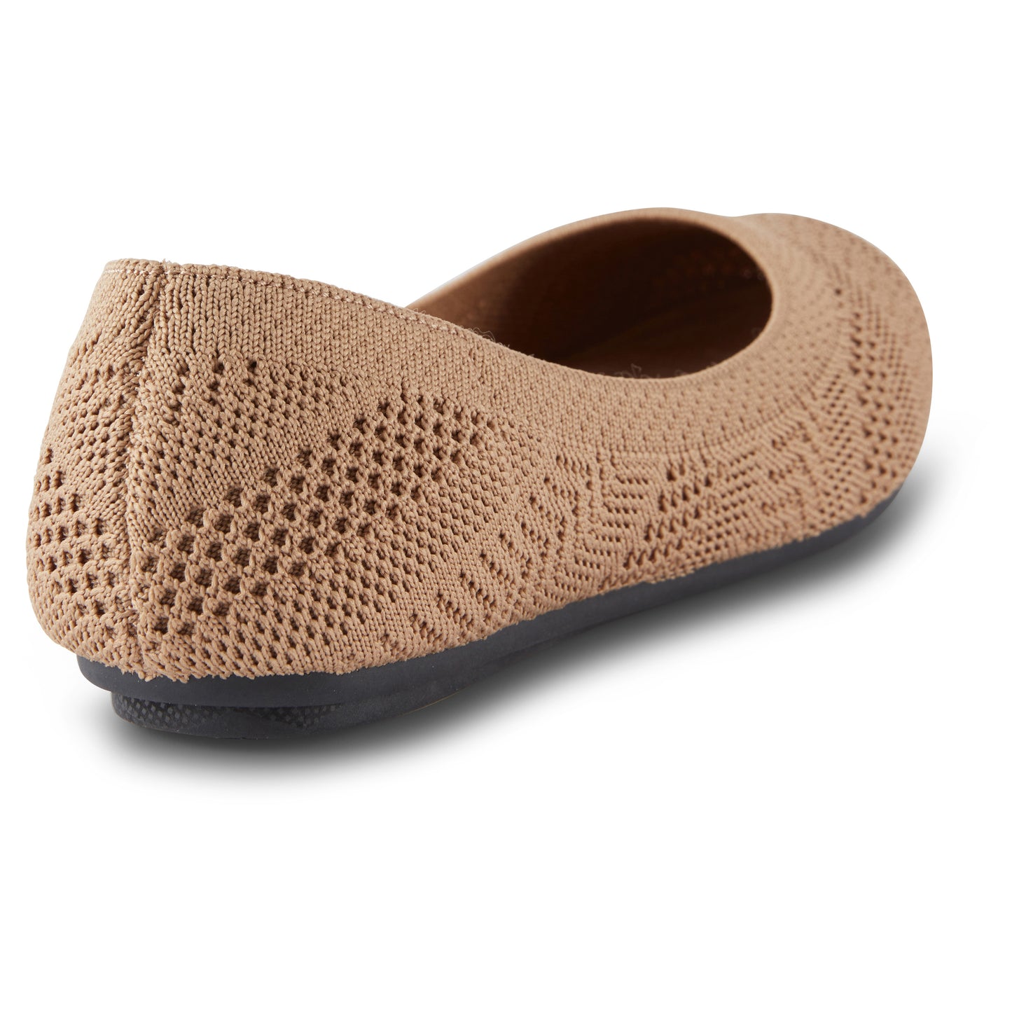 Round Toe Knit Flats (Nephis)