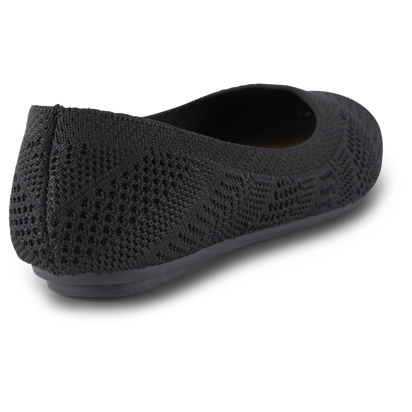 Round Toe Knit Flats (Nephis)