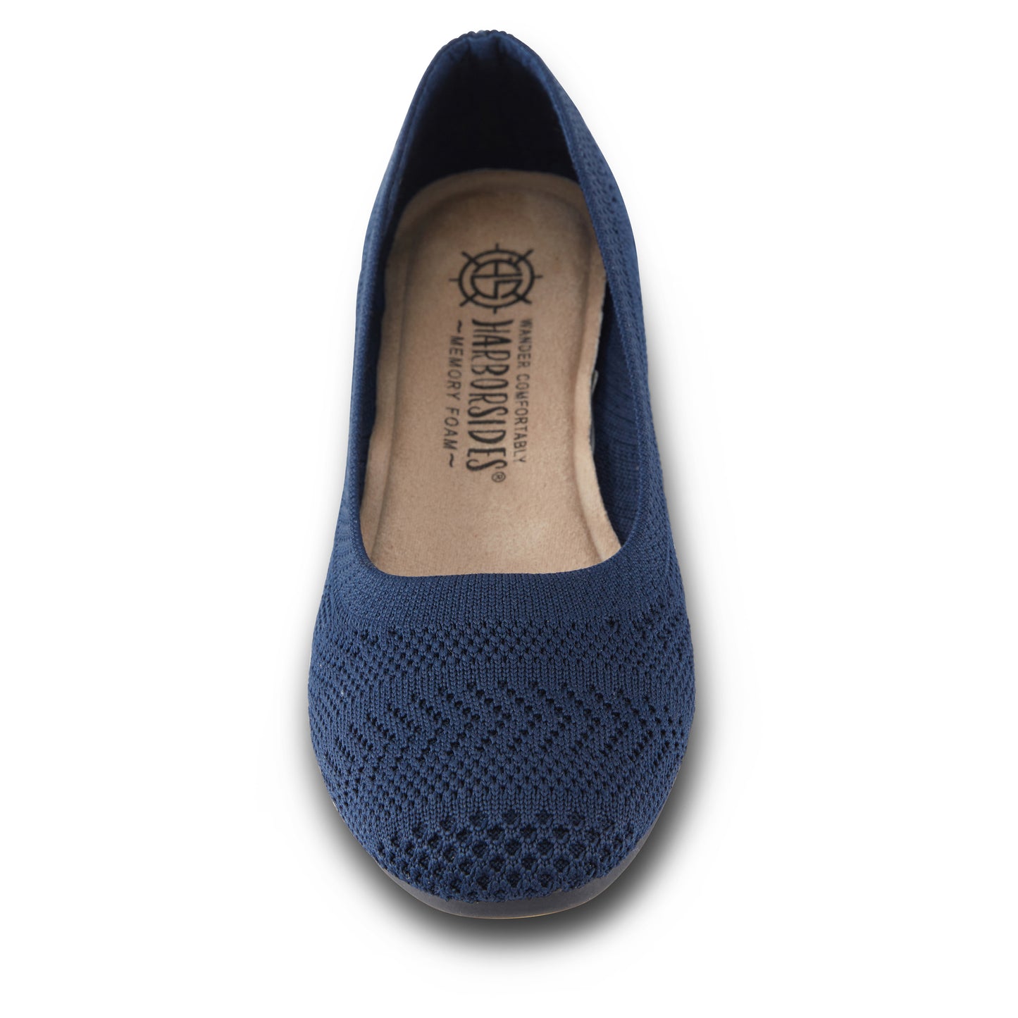 Round Toe Knit Flats (Nephis)