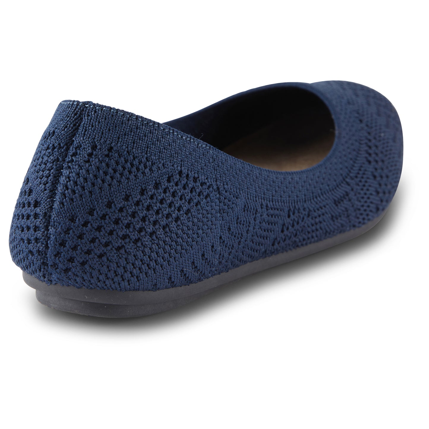 Round Toe Knit Flats (Nephis)