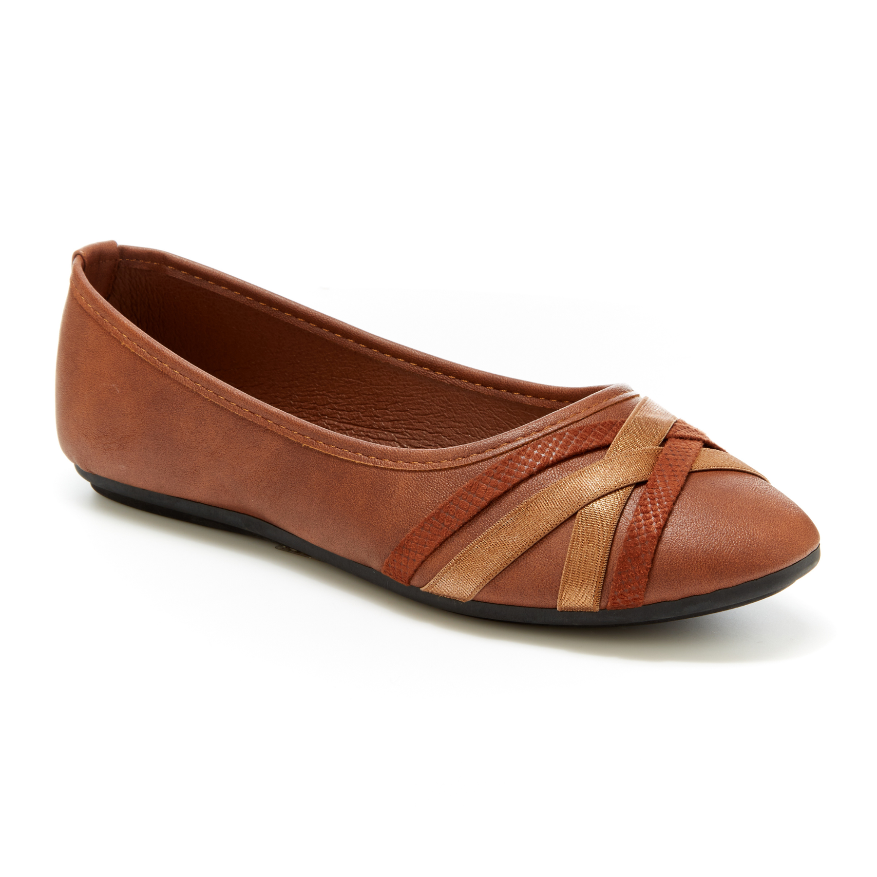 Cognac flats on sale