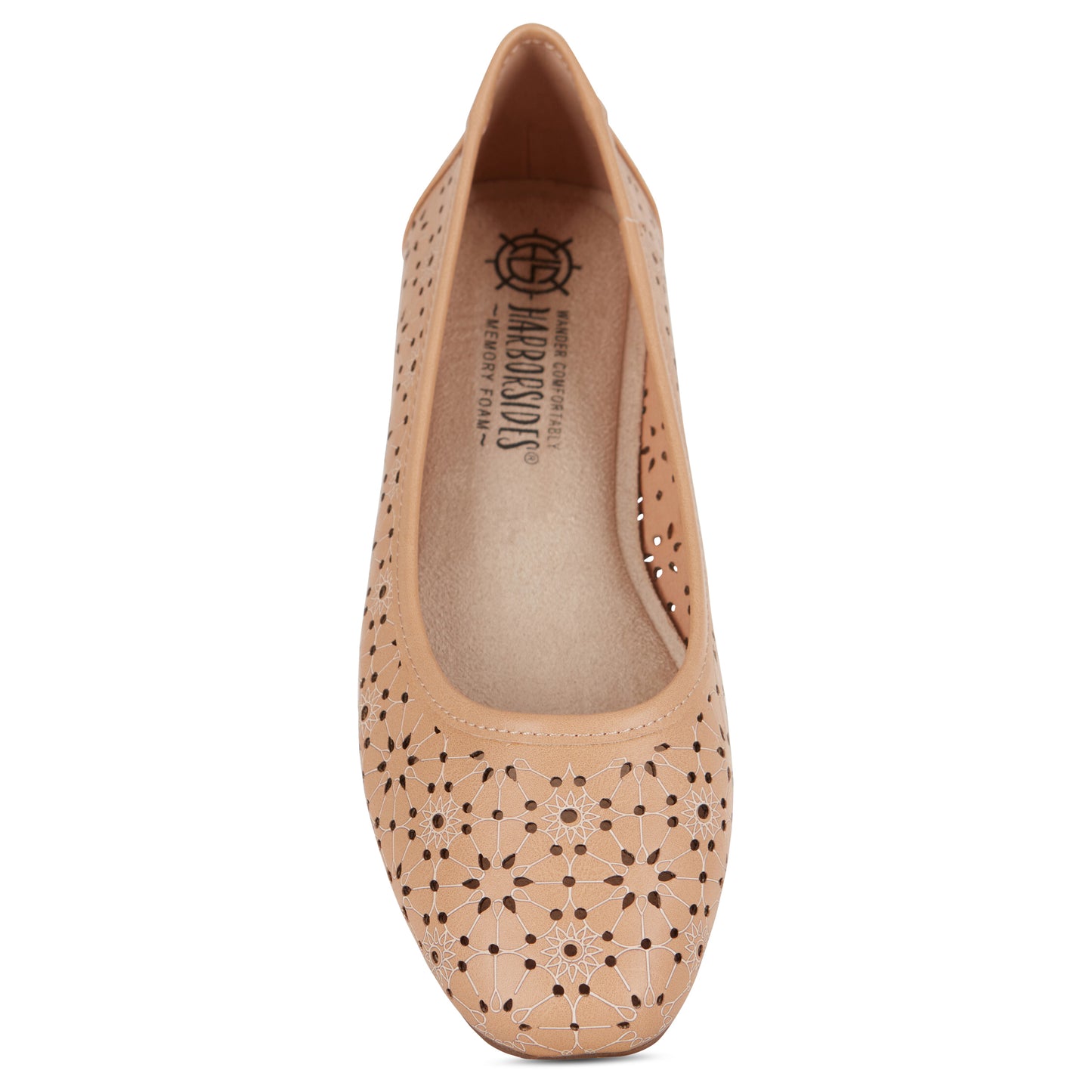 Square Toe Ballet Flat (Priscilla)