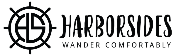 Harborsides Logo. Wander Comfortably.