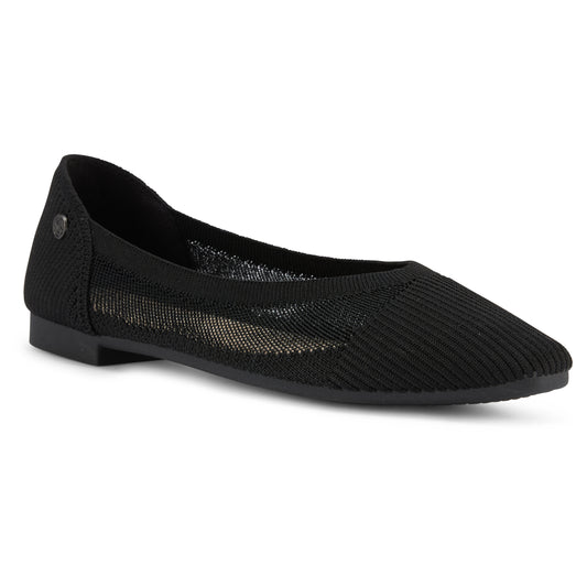 Mesh Almond Toe  Ballet Flat (Lotten)