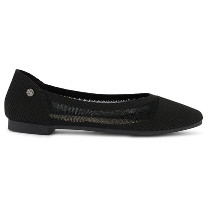 Mesh Almond Toe  Ballet Flat (Lotten)