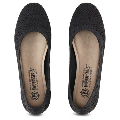 Round Toe Knit Flats (Nephis)