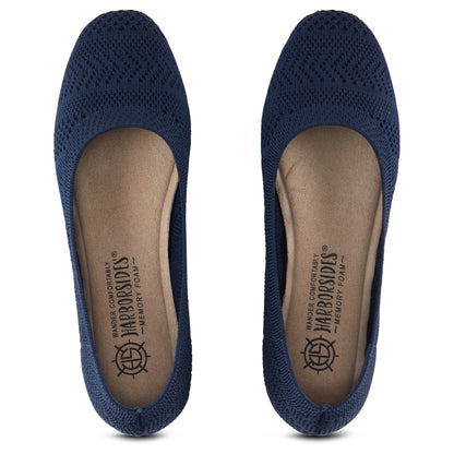 Round Toe Knit Flats (Nephis)