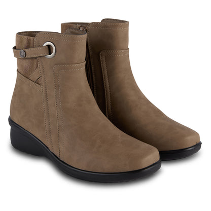 Faux Leather Booties (Nia)