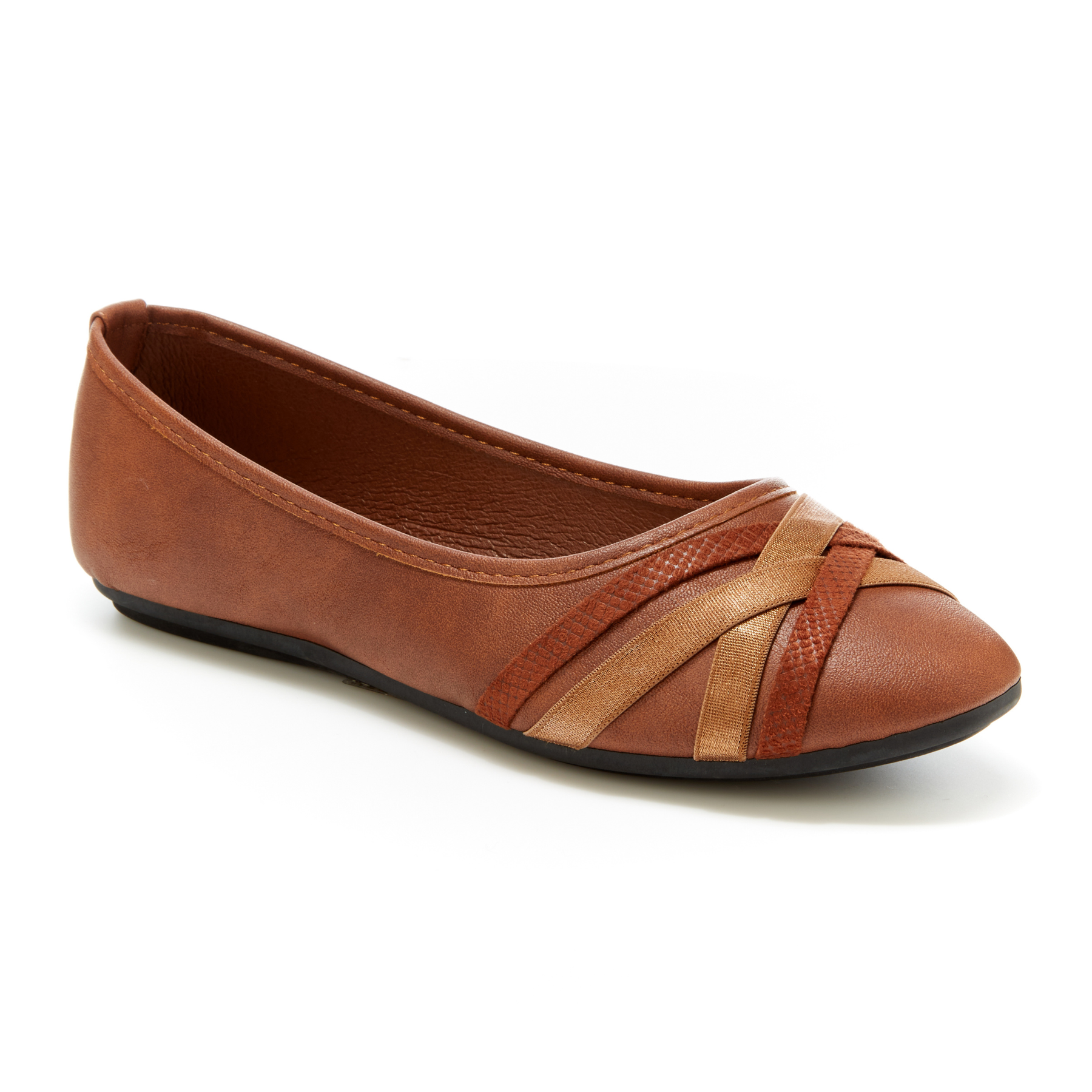 Round Toe Everyday Flats (Nadelyn) | Harborsides Shoes