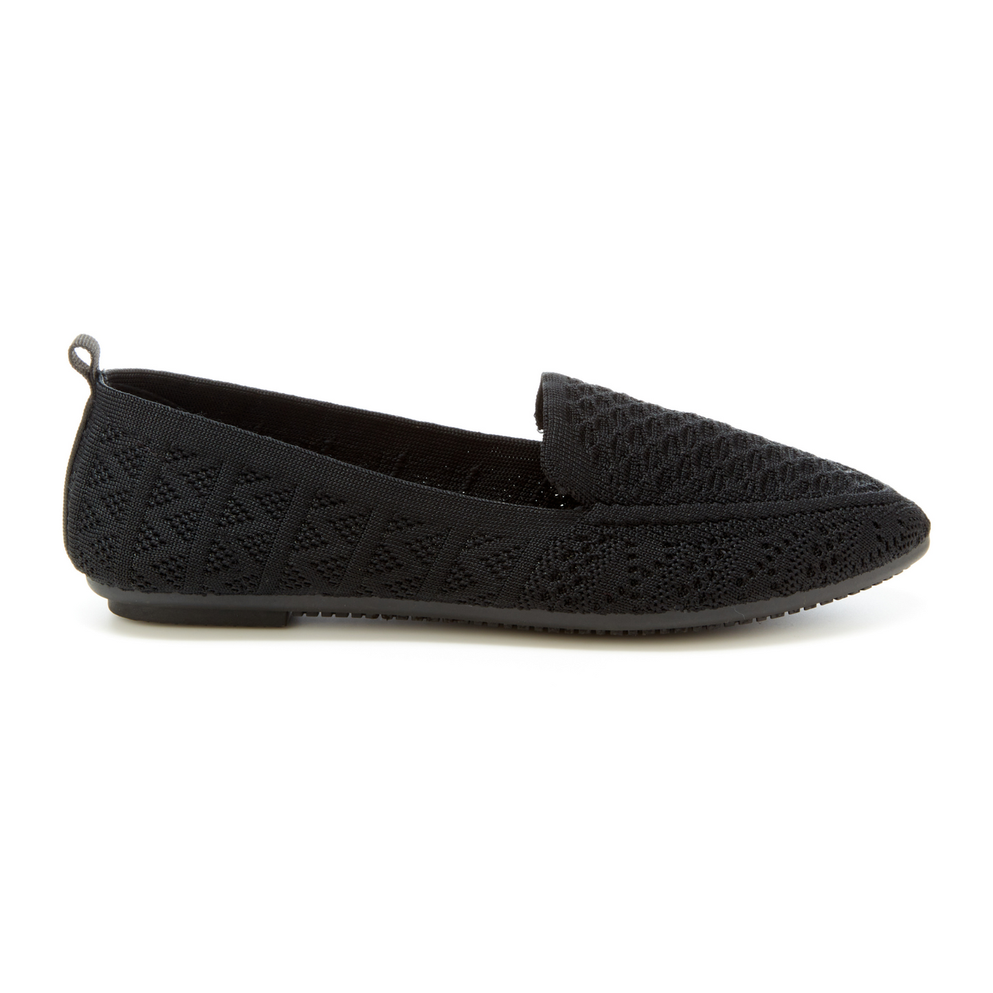 Pointed Toe Knit Top Loafers (Patience)