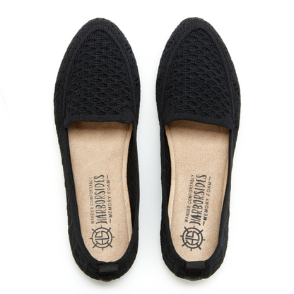 Pointed Toe Knit Top Loafers (Patience)